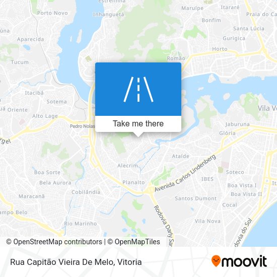 Rua Capitão Vieira De Melo map