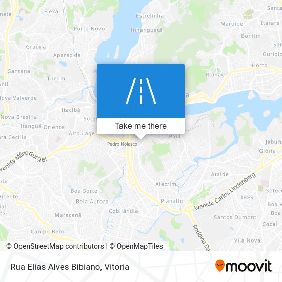 Rua Elias Alves Bibiano map
