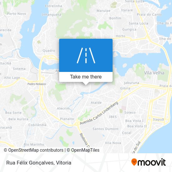 Rua Félix Gonçalves map