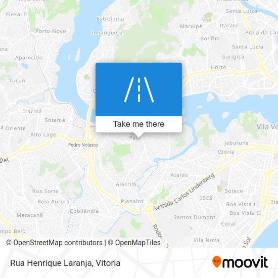 Rua Henrique Laranja map