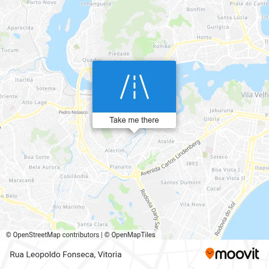 Rua Leopoldo Fonseca map