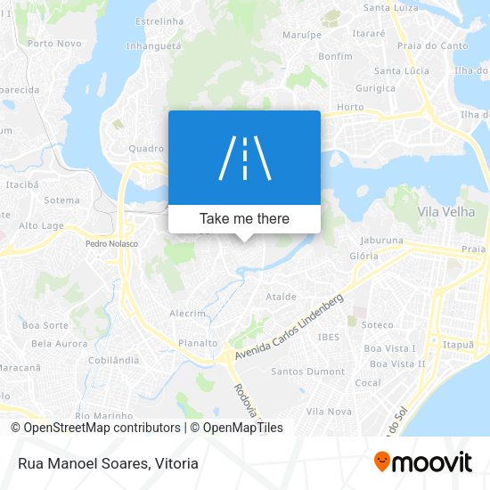 Rua Manoel Soares map