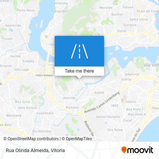 Rua Olinda Almeida map