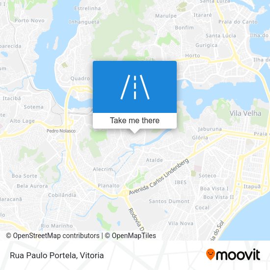 Rua Paulo Portela map