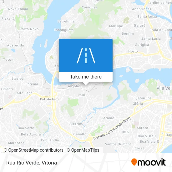 Rua Rio Verde map