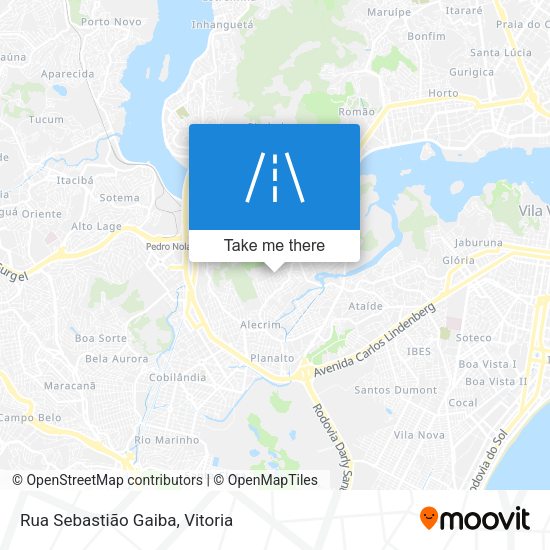 Rua Sebastião Gaiba map