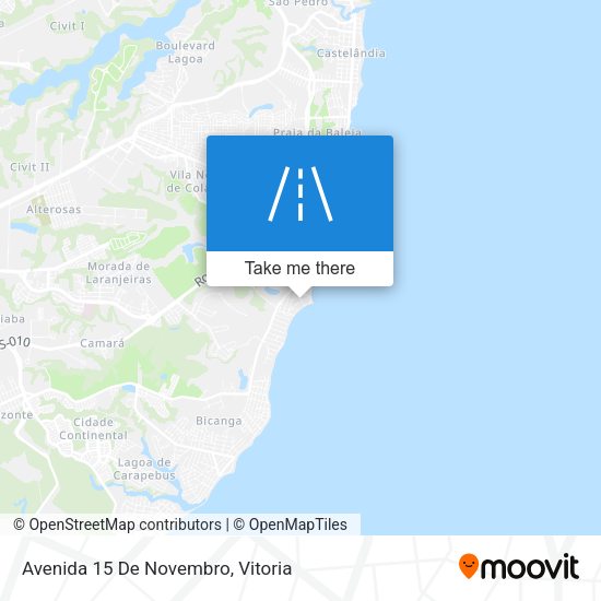 Avenida 15 De Novembro map