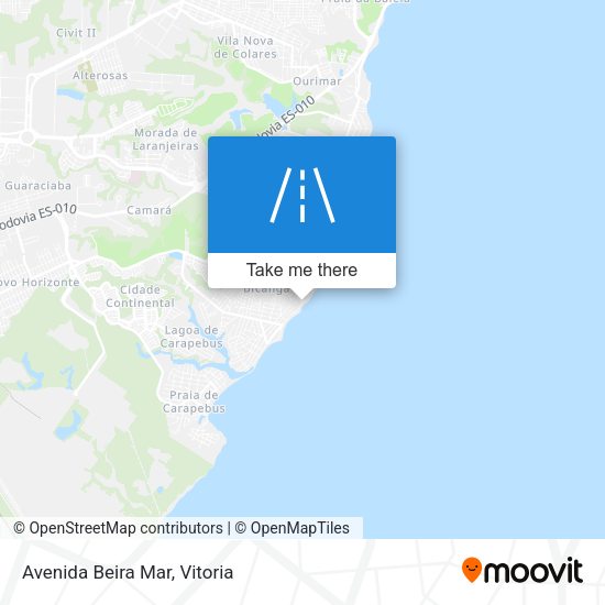 Avenida Beira Mar map