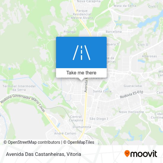 Avenida Das Castanheiras map