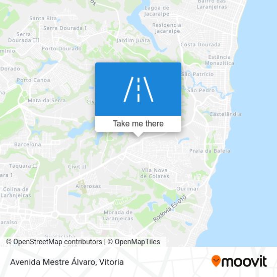 Avenida Mestre Álvaro map