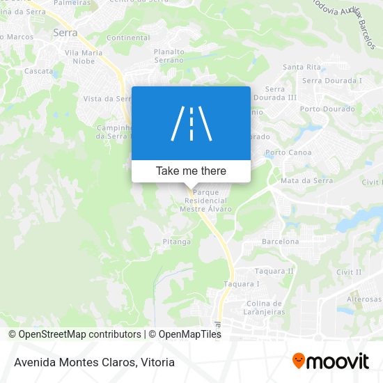 Avenida Montes Claros map