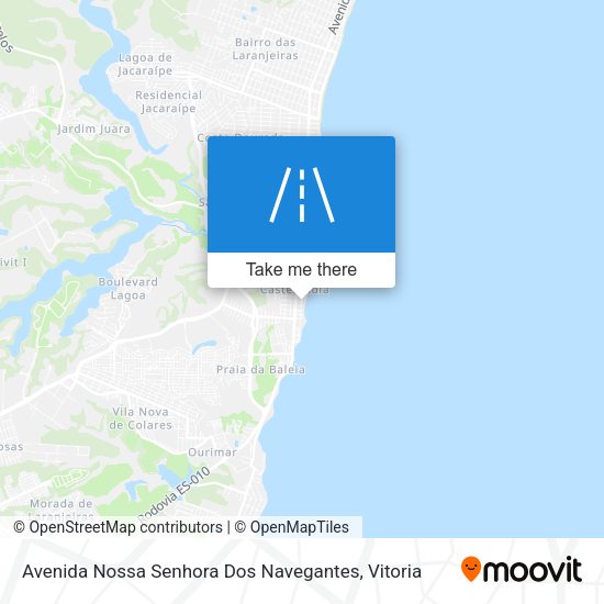 Avenida Nossa Senhora Dos Navegantes map