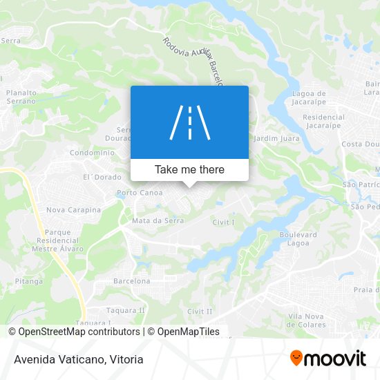 Avenida Vaticano map