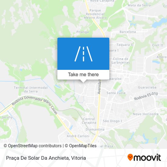 Praça De Solar Da Anchieta map