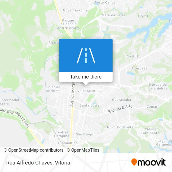 Rua Alfredo Chaves map