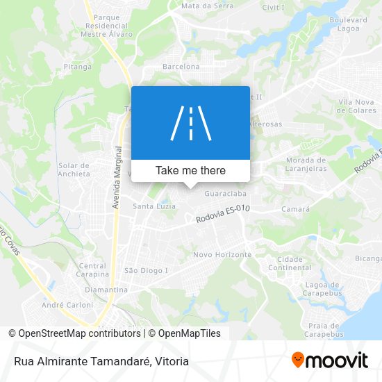 Rua Almirante Tamandaré map