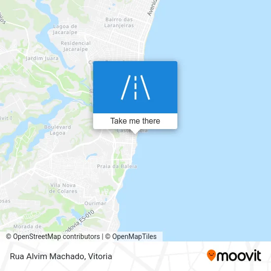 Rua Alvim Machado map