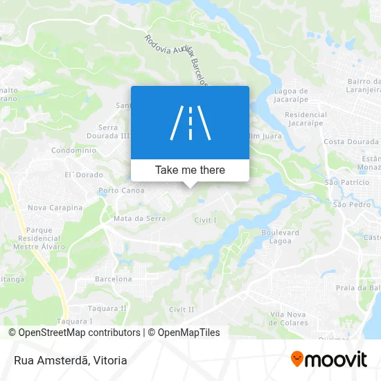 Rua Amsterdã map