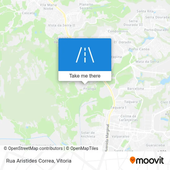 Rua Aristides Correa map