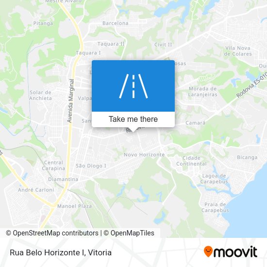 Rua Belo Horizonte I map