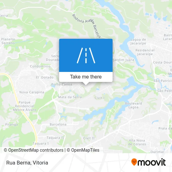 Rua Berna map