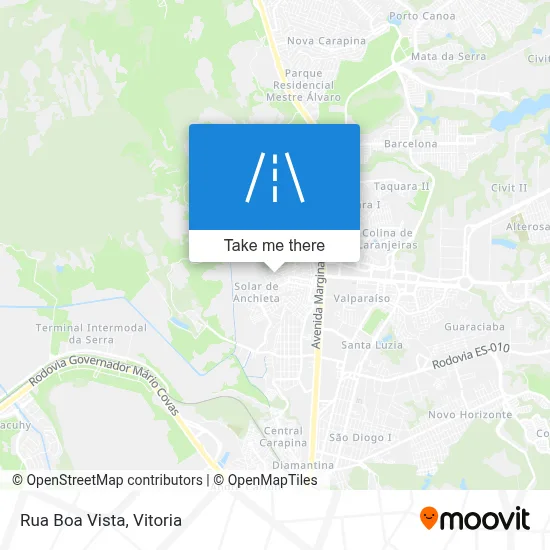 Rua Boa Vista map