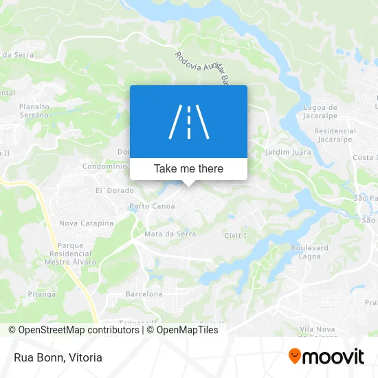 Rua Bonn map