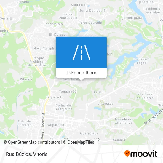 Rua Búzios map