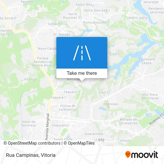 Rua Campinas map