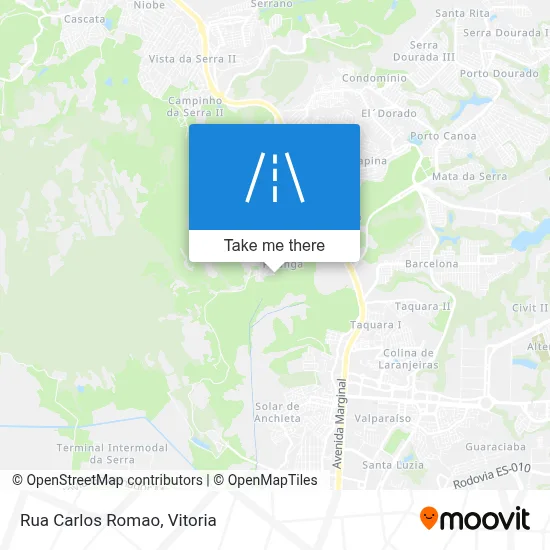 Rua Carlos Romao map