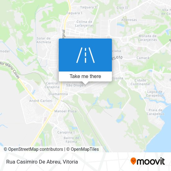 Rua Casimiro De Abreu map