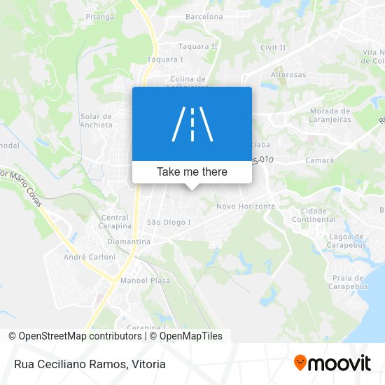 Rua Ceciliano Ramos map