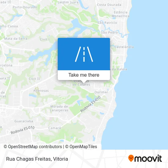 Rua Chagas Freitas map