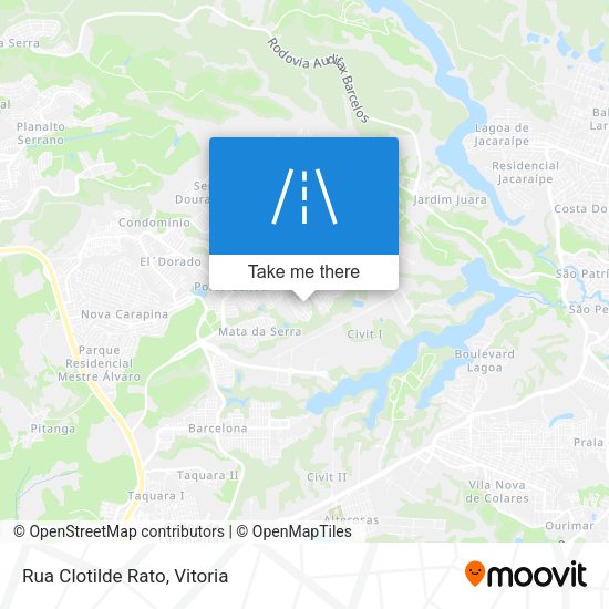 Rua Clotilde Rato map