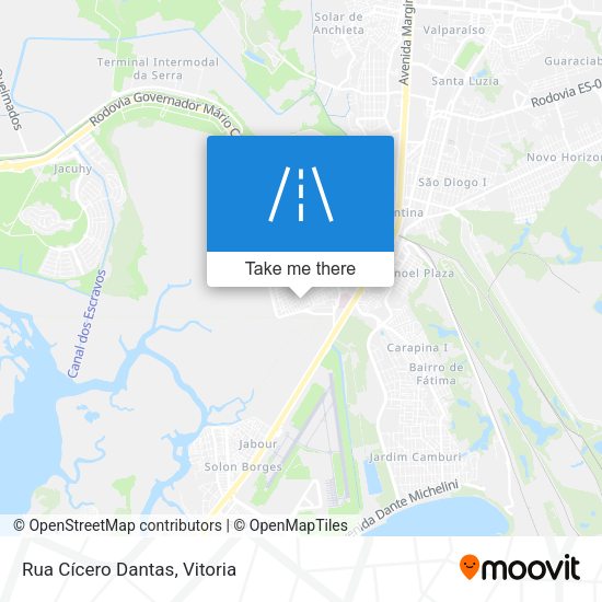Rua Cícero Dantas map