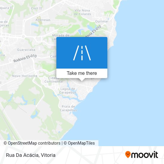Rua Da Acácia map
