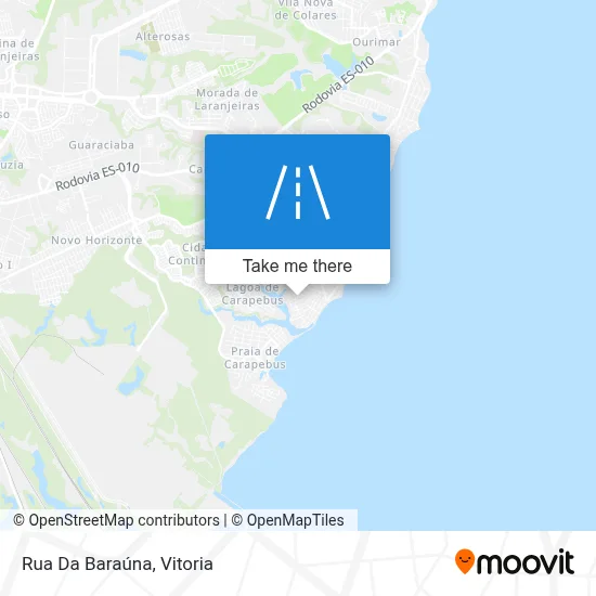 Rua Da Baraúna map