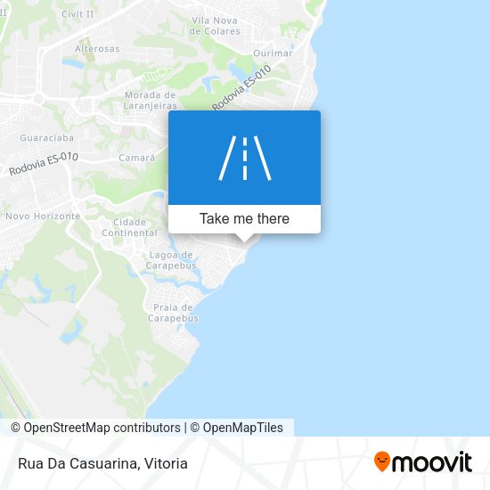 Rua Da Casuarina map