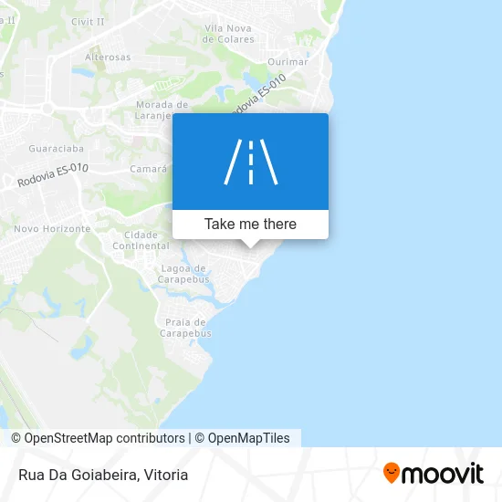 Rua Da Goiabeira map