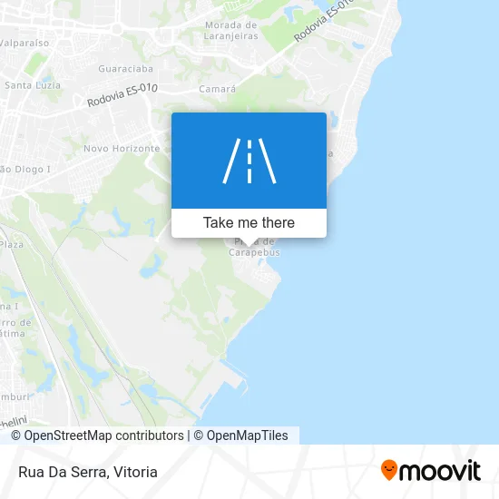 Rua Da Serra map