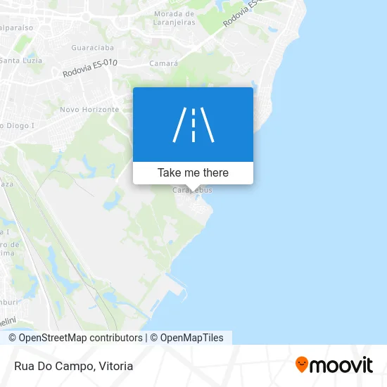 Rua Do Campo map