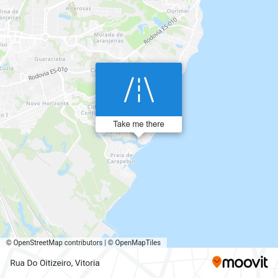 Rua Do Oitizeiro map