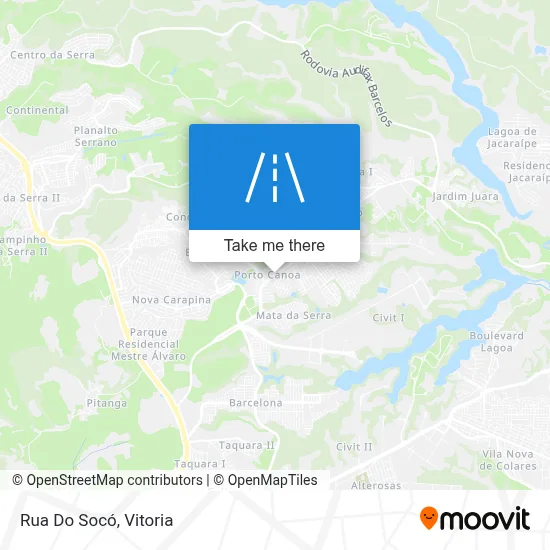 Rua Do Socó map