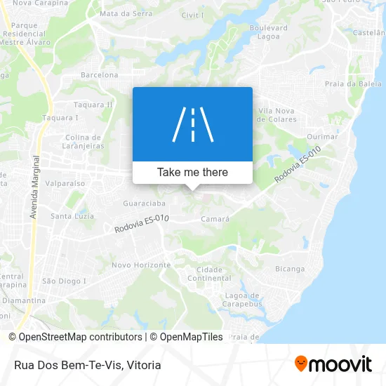 Rua Dos Bem-Te-Vis map