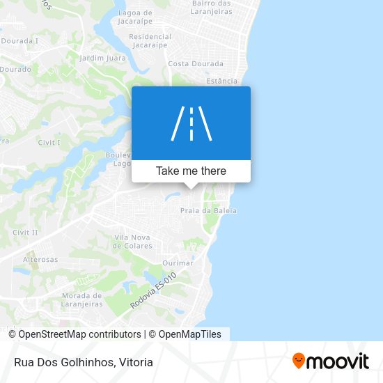 Rua Dos Golhinhos map