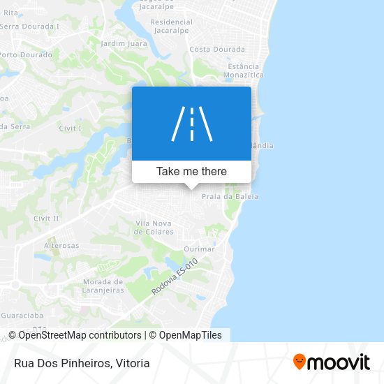 Rua Dos Pinheiros map