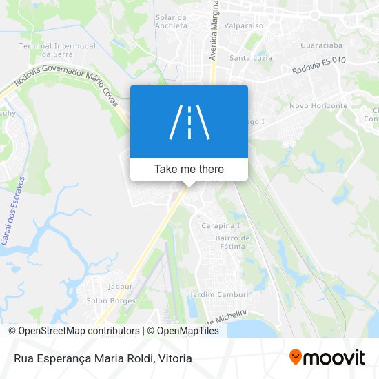 Rua Esperança Maria Roldi map