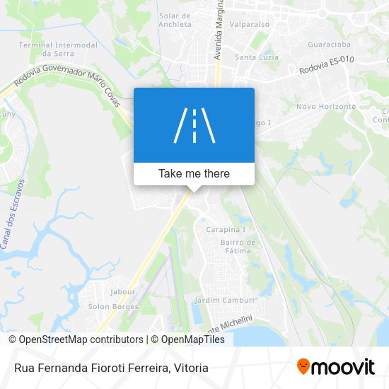 Rua Fernanda Fioroti Ferreira map