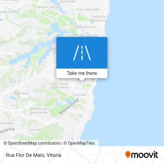 Rua Flor De Maio map