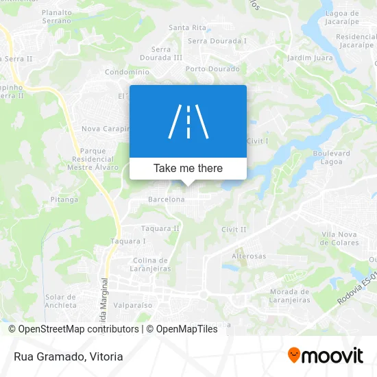 Rua Gramado map